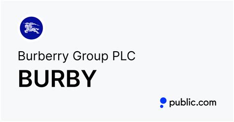 Burberry Group plc (BURBY) Stock Price & Overview 